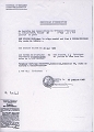 STATUS CERTIFICAT D'INSCRIPTION